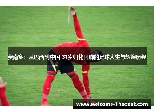 费南多：从巴西到中国 31岁归化国脚的足球人生与辉煌历程